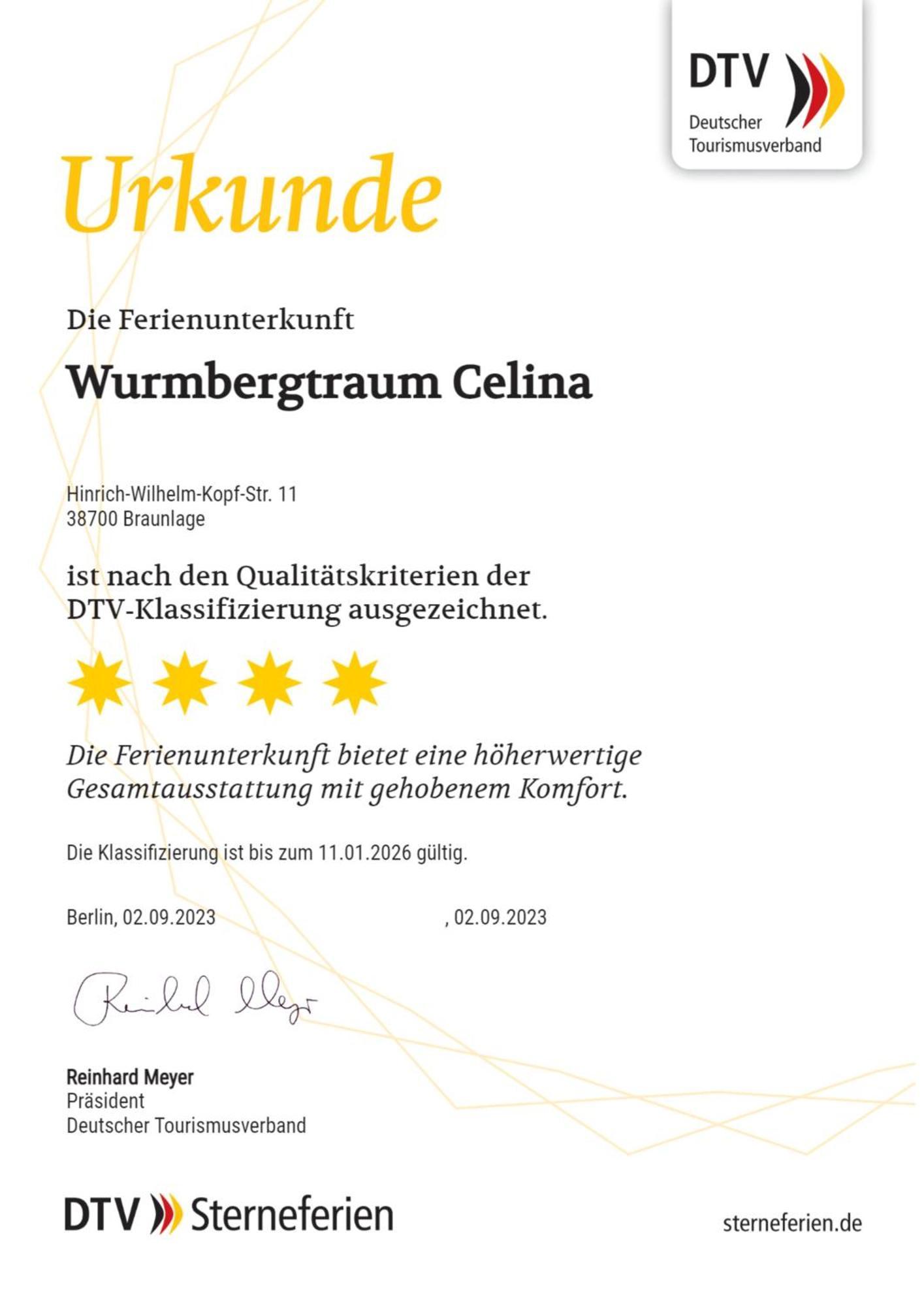 Wurmbergtraum Celina In Braunlage 4 Sterne Zertifiziert Vom Dtv Inklusive Waeschepakete Apartment ภายนอก รูปภาพ